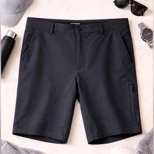 All in Motion Men's Dark Gray Flat Front Shorts